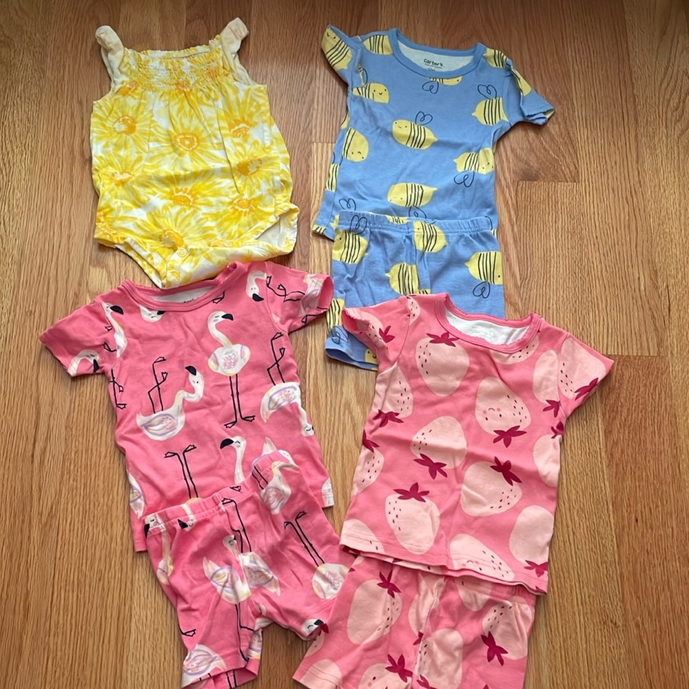 Bundle of carters outfits